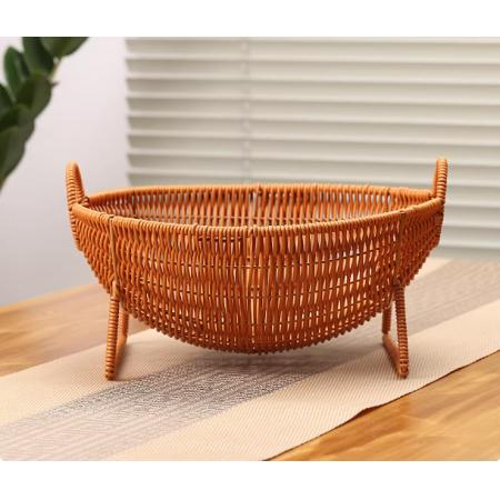 仿藤编 果篮 【29*27*16CM】