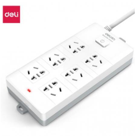 得力18168  5米5孔插线板